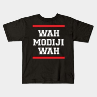 Waah Modiji Waah Funny Indian Political Quote Kids T-Shirt